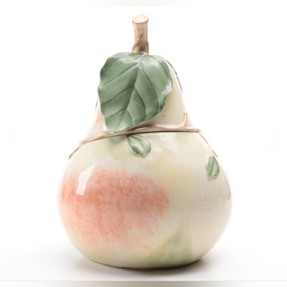 Fitz and Floyd | Sommer Hill | Ceramic Cookie Jar | Vintage | Very Rare - Picture 3 of 12